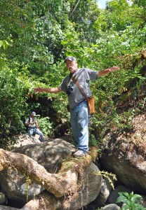 Balancing act (photo by Julie Girard).